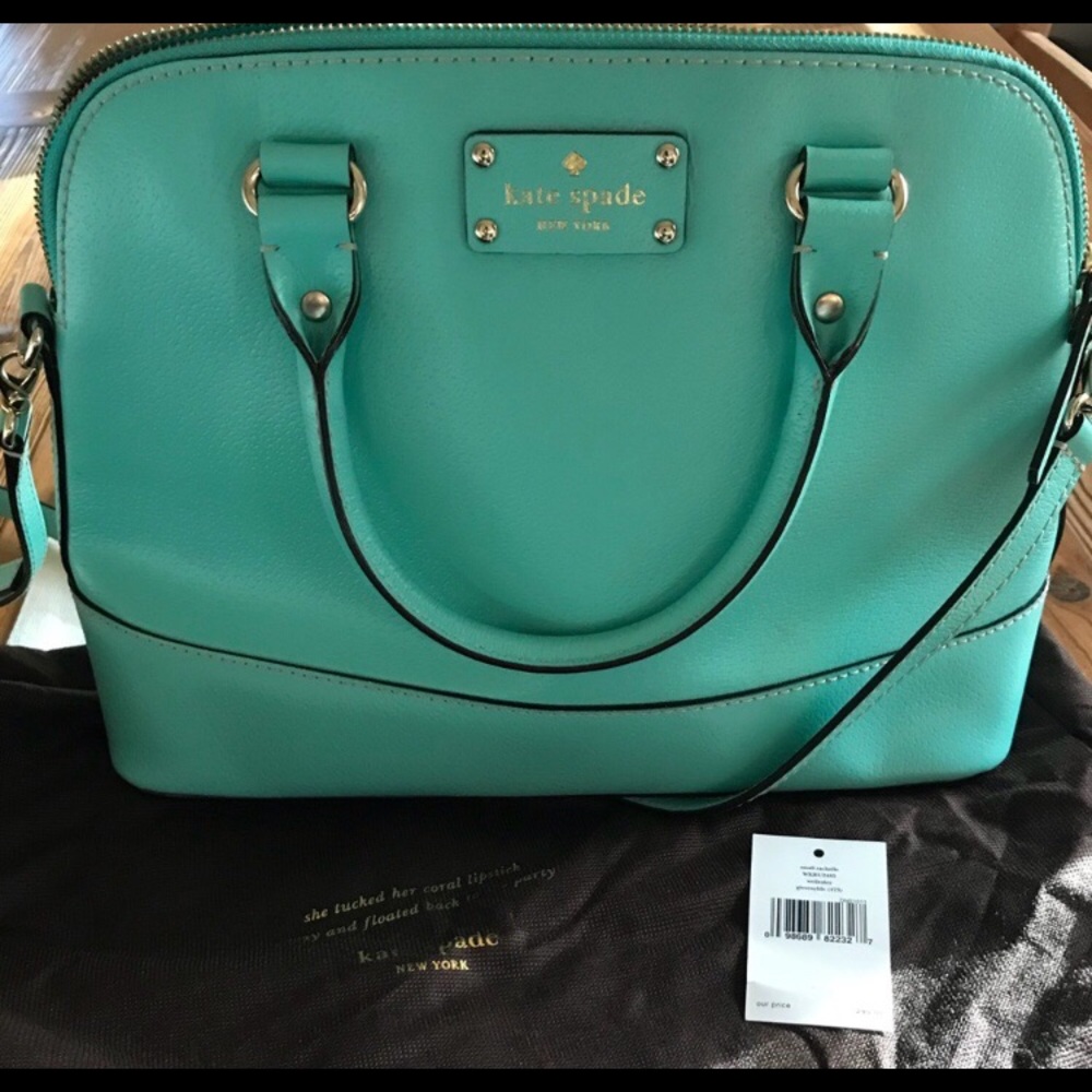 Tiffany blue Kate Spade crossbody